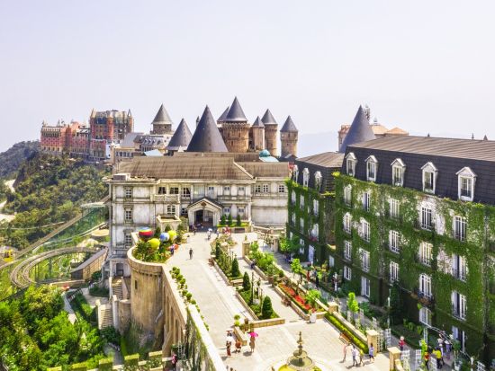 サンワールド・バーナーヒルズツアー　ギネス認定ケーブルカーも楽しめる天空の遊園地　ダナン花火大会鑑賞付プラン有＜日本語ガイド／基本アトラクション込み／ダナン発＞