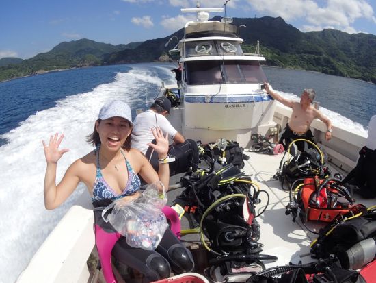 2ボートダイビング 鹿児島県 南さつま市秋目の海で、手軽にボートダイビングを楽しもう！ ＜1名から参加OK／鹿児島市発＞ by アクアトリップダイビング