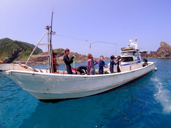 2ボートダイビング 鹿児島県 南さつま市秋目の海で、手軽にボートダイビングを楽しもう！ ＜1名から参加OK／鹿児島市発＞ by アクアトリップダイビング