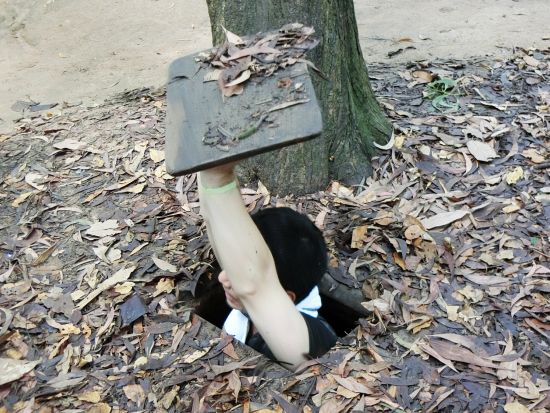 メコン川クルーズ＆クチトンネル観光ツアー　二大人気スポットを1日で巡る！ベテランガイド確約またはホタルクルーズプラン選択可＜象耳魚の昼食／日本語ガイド＞