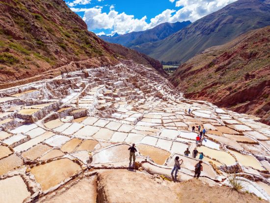マラスの塩田＆モライ遺跡 日帰り観光ツアー☆知る人ぞ知る隠れた名店でのスペシャルランチプランあり！＜貸切／英語ガイド／昼食付／クスコ発＞
