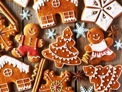 Christmas, Homemade Gingerbread Cookies