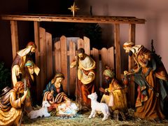 Christmas, Nativity Scene, Manger