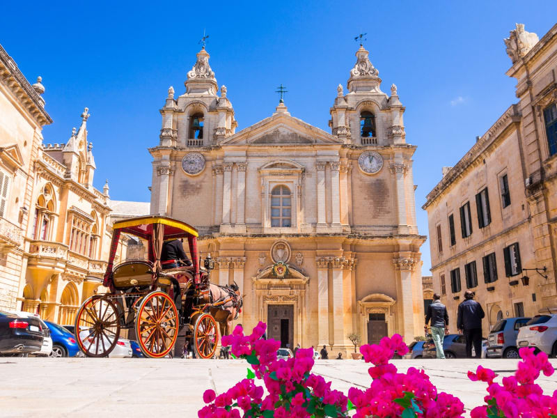 Mdina_St Pauls Cathedral_shutterstock_746284060