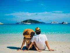 White-sand beach Similan Islands Phuket