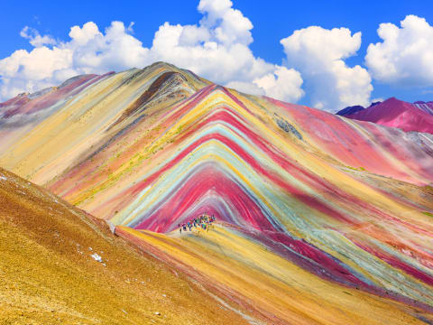 レインボーマウンテン クスコ発観光ツアー ペルーの観光 オプショナルツアー専門 Veltra ベルトラ