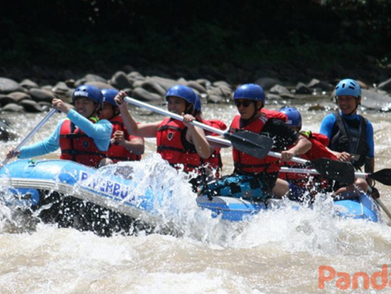 ホワイトウォーターラフティング