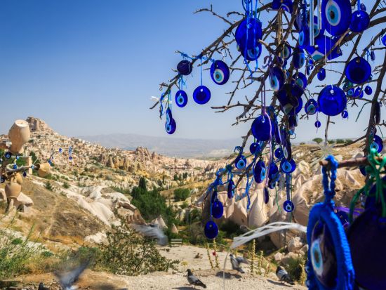 世界遺産カッパドキア1日観光　地下都市＋ギョレメ＋ウチヒサール　ギョレメ気球付きプランあり＜混載／昼食付／日本語ガイド／カッパドキア発＞