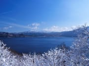 十和田湖　冬
