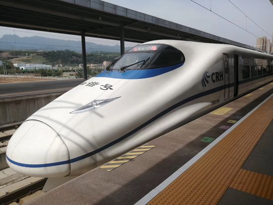 西安・洛陽間の新幹線