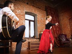 Spain, Flamenco, Dancer, Guitarist