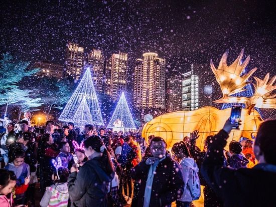 台灣燈會副展區熱鬧迎新年