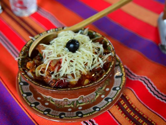 ブルガリア料理(一例)