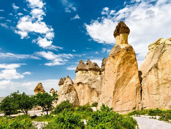 世界遺産カッパドキア 1日観光ツアー　ベテランガイド確約プランあり＜貸切／昼食付／日本語ガイド／国内航空券込／イスタンブール発＞