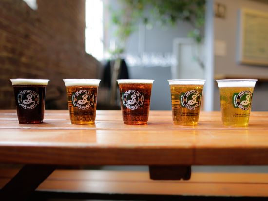 ブルックリン観光　ブルックリンブルワリー＆ビアガーデンでのテイスティング＋ウイリアムズバーグ散策＜4時間／日本語ガイド／貸切＞