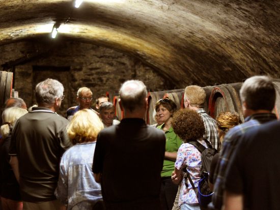 Weingut Lanius-Knab Kellerfﾃｼhrung