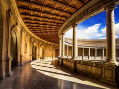 palace of charles v, alhambra, granada