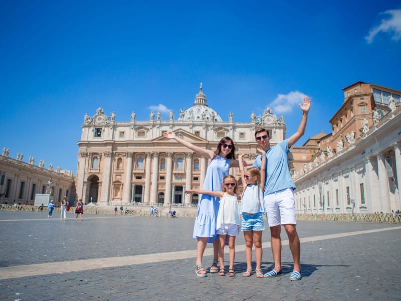 st peters square, family