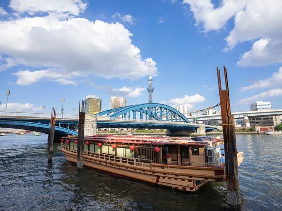 Hop aboard a traditional yakatabune houseboat