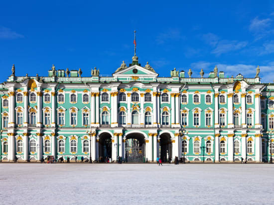 hermitage museum and winter palace