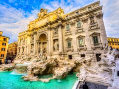 trevi fountain, rome tour