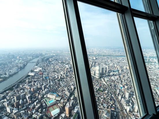 Tokyo Skytree observation deck