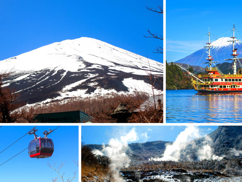 Mt. Fuji & Hakone Tour from Tokyo with Lake Cruise