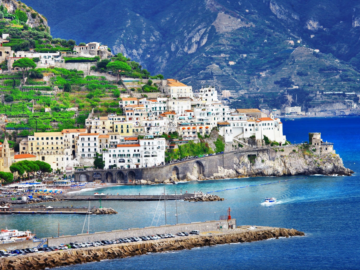 アマルフィ海岸 (イタリアの世界遺産) | イタリアの観光・オプショナル 
