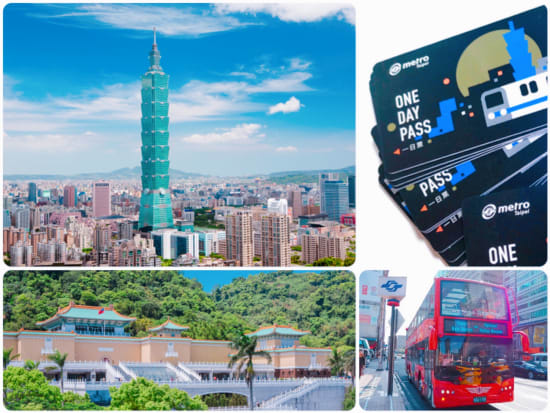台北101展望台チケット　高速エレベーターに乗って37秒で台北一の高さを誇る高層ビル「台北101」の展望台へ！オープントップバス1日券付きプランあり