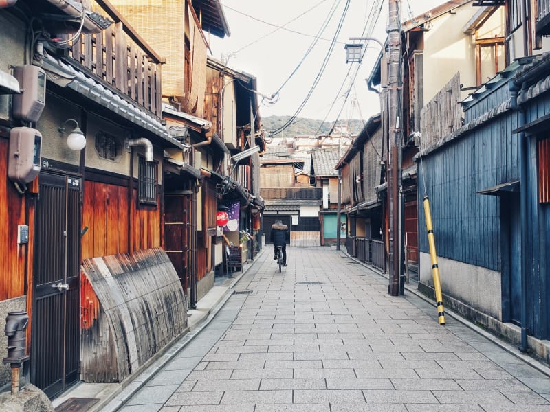 Ride your bike along Kyoto's off-the-beaten paths