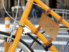 riverside on a fashionable Tokyobike bicycle