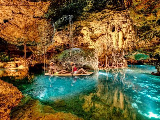 メキシコカリブ海で随一の人気アドベンチャーパーク「エクスプロール」大充実のアトラクションで大自然探検を楽しみ尽くす！＜食べ飲み放題／英語ドライバー／カンクン発＞