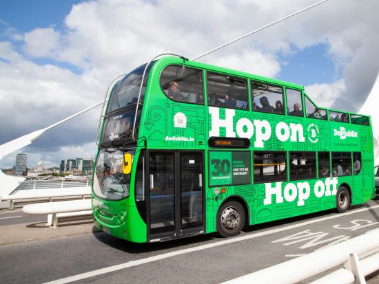 ダブリン乗り降り自由バスチケット＜ダブリン発＞
