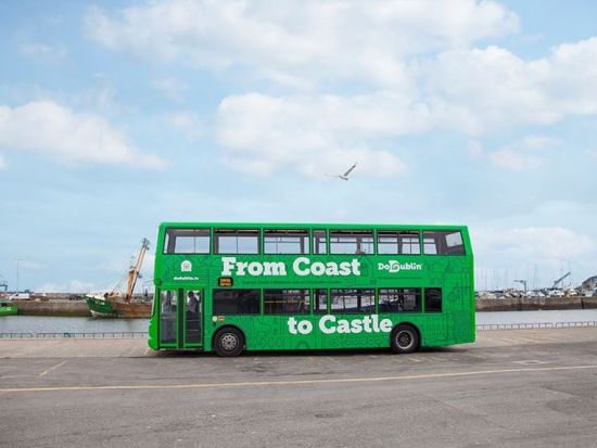 ダブリン乗り降り自由バスチケット＜ダブリン発＞