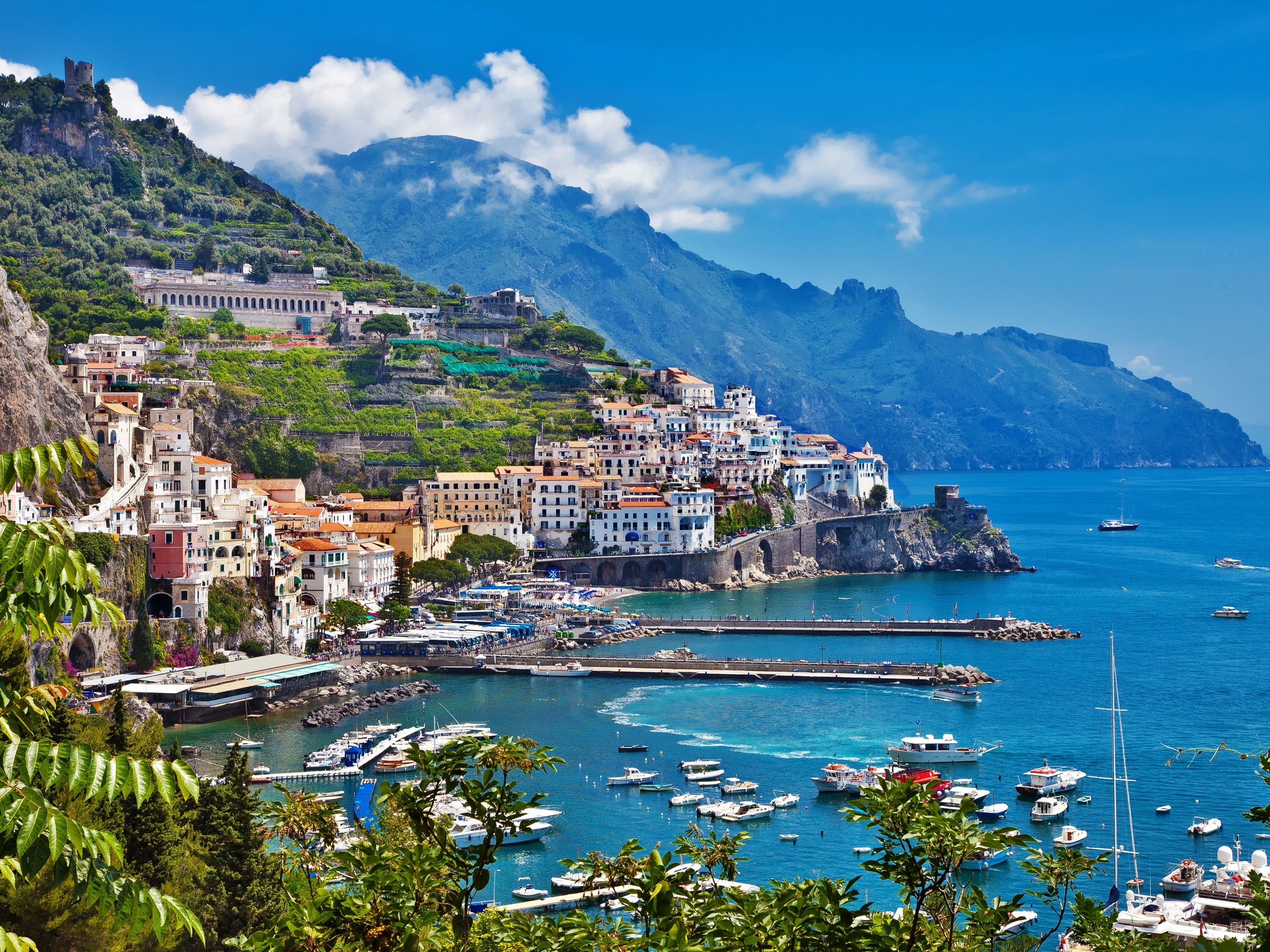 アマルフィ海岸 (イタリアの世界遺産) | イタリアの観光・オプショナルツアー専門 VELTRA(ベルトラ)