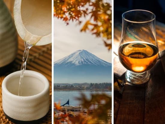 Mt. Fuji with Sake Brewery & Whisky Distillery