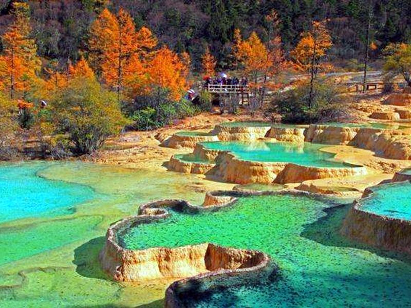 黄龍風景区