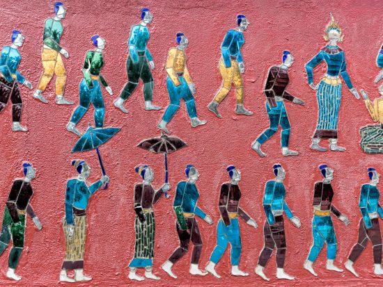 世界遺産ルアンパバーン市内半日観光ツアー　 人気観光スポットを効率よく！王宮博物館＋寺院＋プーシーの丘 ＜半日／午前・午後／日本語ガイド／ルアンパバーン発＞