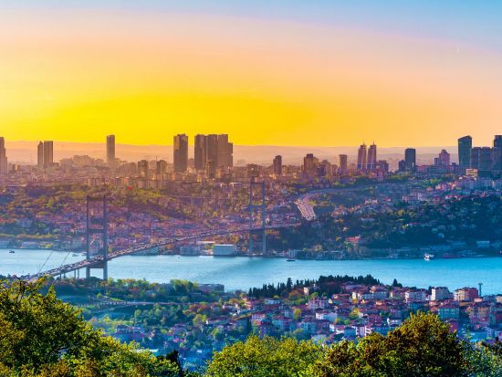 イスタンブール半日観光ツアー　ボスポラス大橋＆ドルマバフチェ宮殿＆チャルムジャの丘 ＜午後発／英語ガイド／イスタンブール発＞