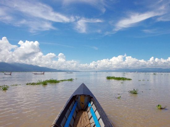 InleTourボートからの景色