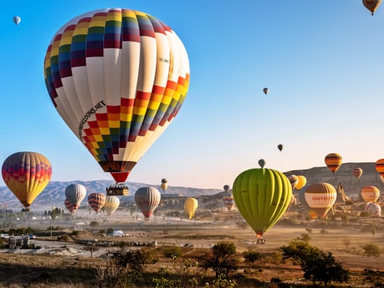 Cappadocia , Turkey, Hot air balloon flight