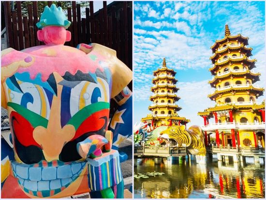 【貸切】高雄と台南の定番スポットを1日で巡る！赤崁楼＋孔子廟＋林百貨＋駁二英術特区＋蓮池潭　＜高雄発／選べる高雄or台南お送り／日本語ガイド／ホテル送迎付＞