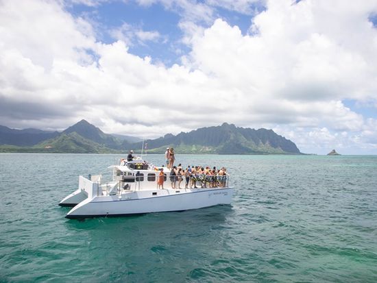 Captain Bob BBQ sandbar tour