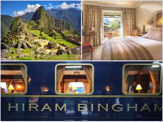 世界遺産マチュピチュ観光　豪華列車ハイラム・ビンガム号で行く1泊2日宿泊付きツアー＜貸切／英語ガイド／宿泊／クスコ発着＞