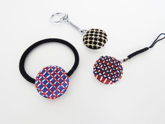 加賀繍（かがぬい）体験　自分で刺繍を施して可愛い小物を作ろう！キーホルダーやイヤリングから選べるアイテム＜2～3時間／金沢市＞