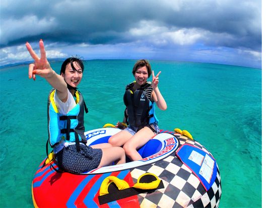 ボートチャーター　マリンスポーツもシュノーケリングも船上BBQもOK！リクエスト自在の1艇貸切オリジナルツアー＜市街地ホテル送迎可／石垣島＞