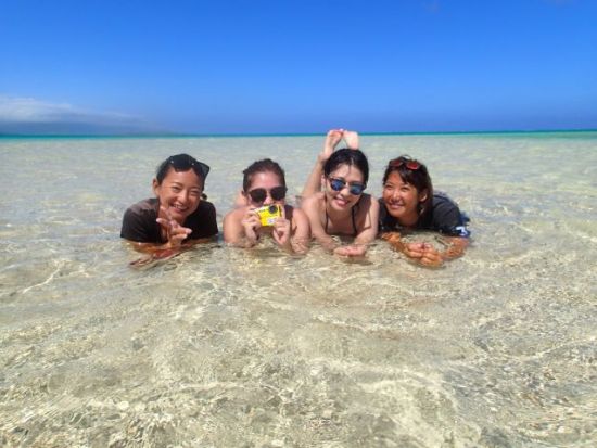 幻の島上陸＋体験ダイビングツアー サンゴ畑で感動体験 前日20:00まで予約可！＜市街地ホテル送迎無料／石垣島発＞by フージーマリンサービス