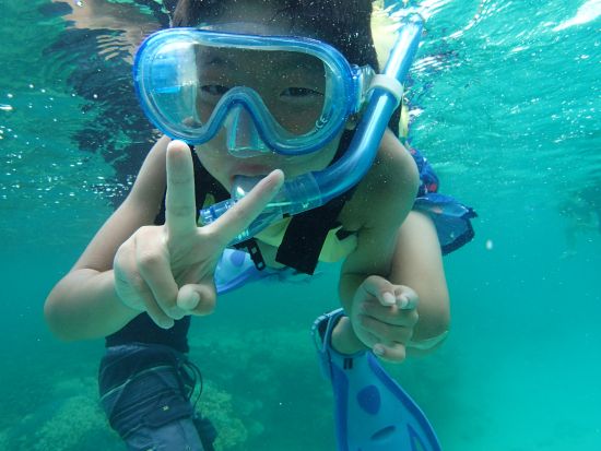 パナリ（新城島）シュノーケリング　ツアーでしか行けない人魚伝説の島へ上陸！ビーチパラソル＆チェア無料レンタルOK＜石垣市街地送迎可／石垣島発＞