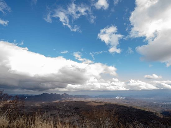 山頂付近からのパノラマ②