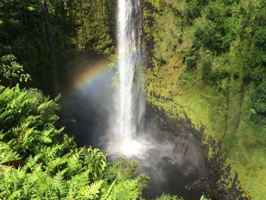 ハワイ島　パワースポットツアー　世界遺産キラウエア火山やアカカ滝、ワイピオ渓谷などハワイ島屈指のパワースポットを巡る＜1日／昼食付／日本語ガイド＞